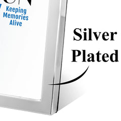 Silver Plated Series 189S01-5R- Picture 13x18cm Portrait
