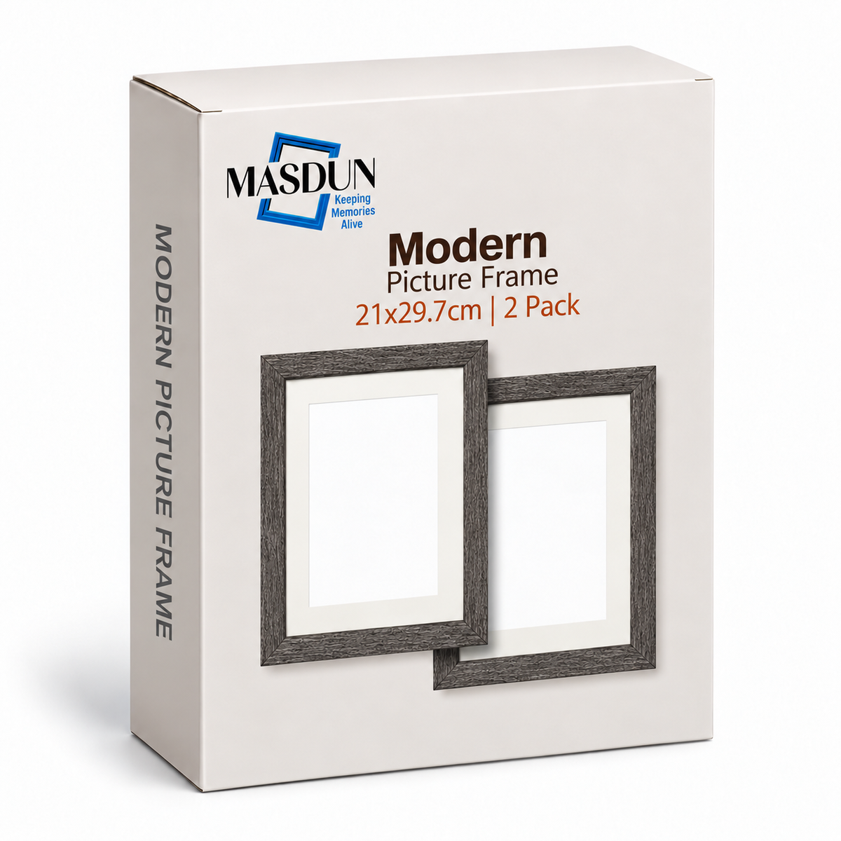 Masdun Modern A4/Certificate Photo Frame - Dark Grey