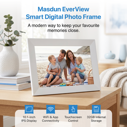Masdun EverView 10-inch Smart Digital Photo Frame