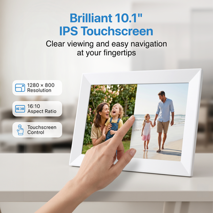 Masdun EverView 10-inch Smart Digital Photo Frame
