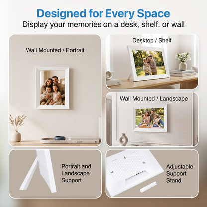 Masdun EverView 10-inch Smart Digital Photo Frame