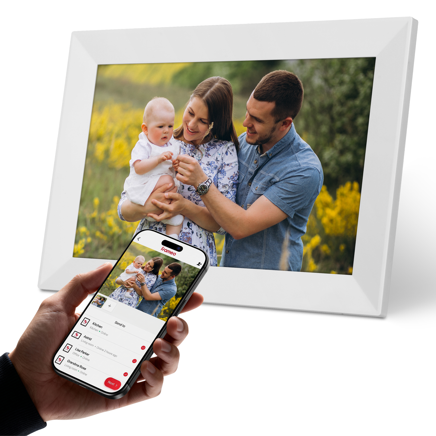 Masdun EverView 10-inch Smart Digital Photo Frame