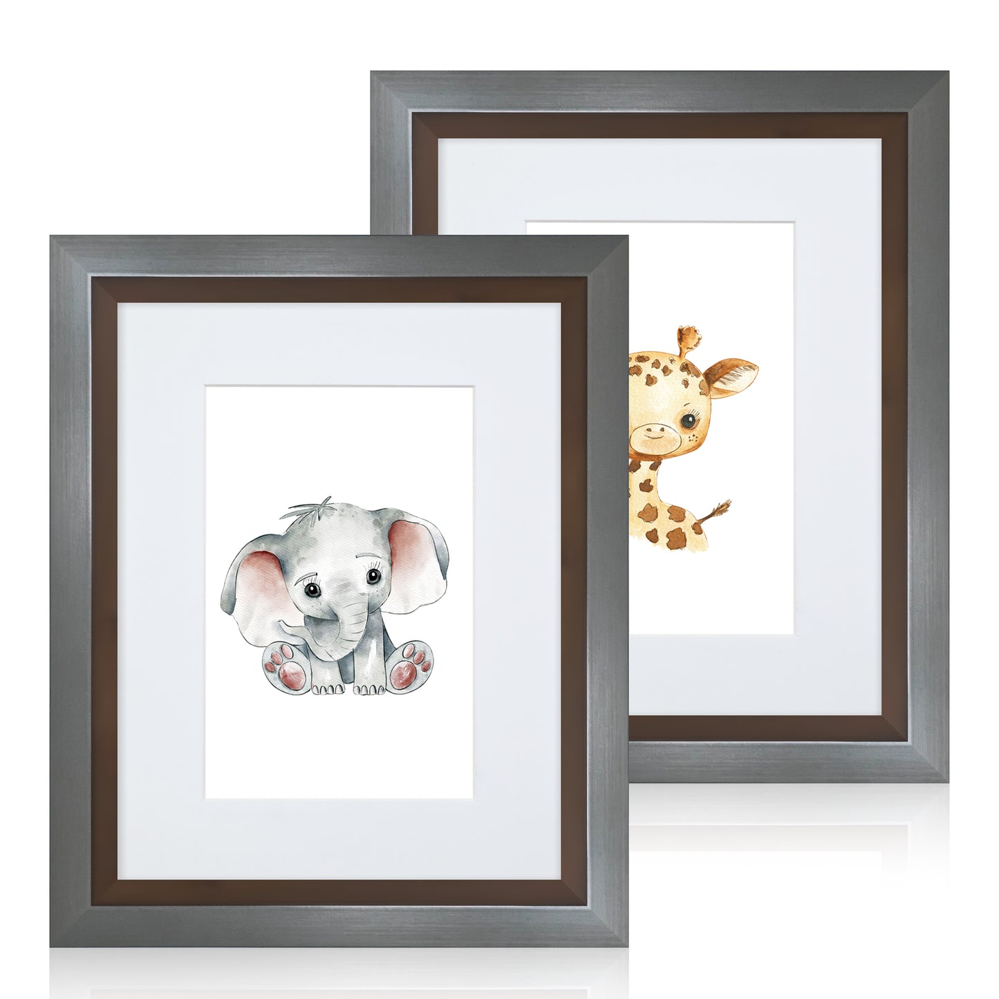 Masdun Metallica A4 Photo Frame - Steel - Nursery