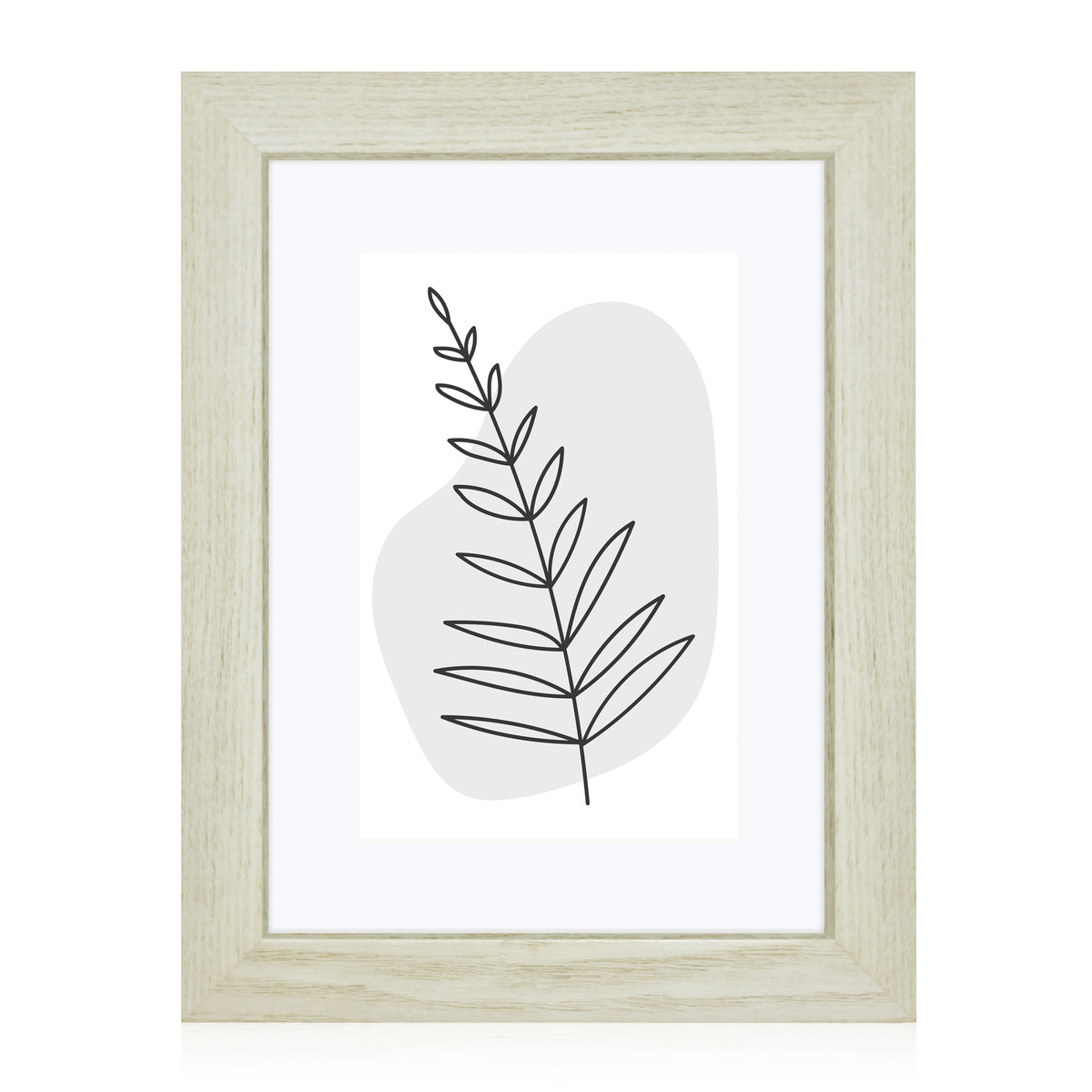 Masdun Modern A5 Photo Frame - White - Minimal