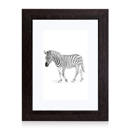 Masdun Modern A5 Photo Frame - Dark Brown - Wildlife