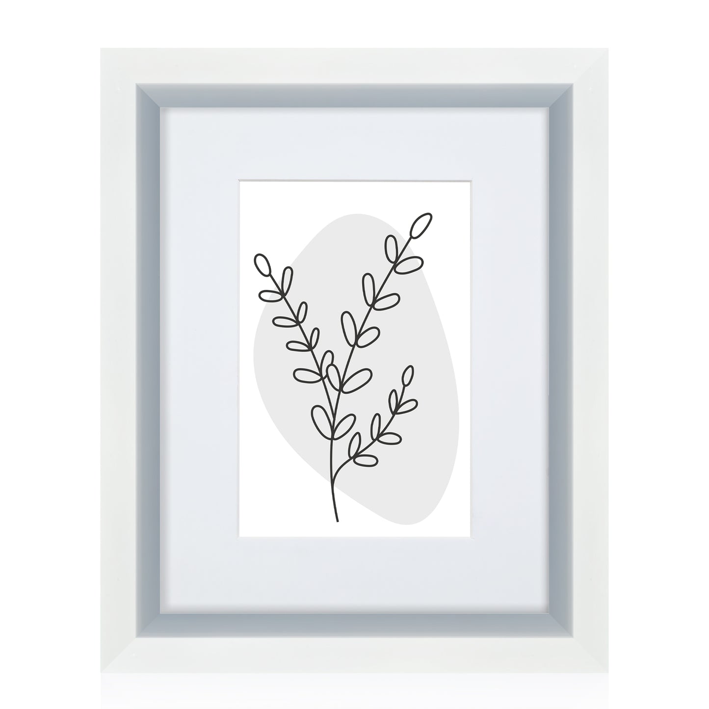 Masdun Metallica A3 Photo Frame - White - Minimal