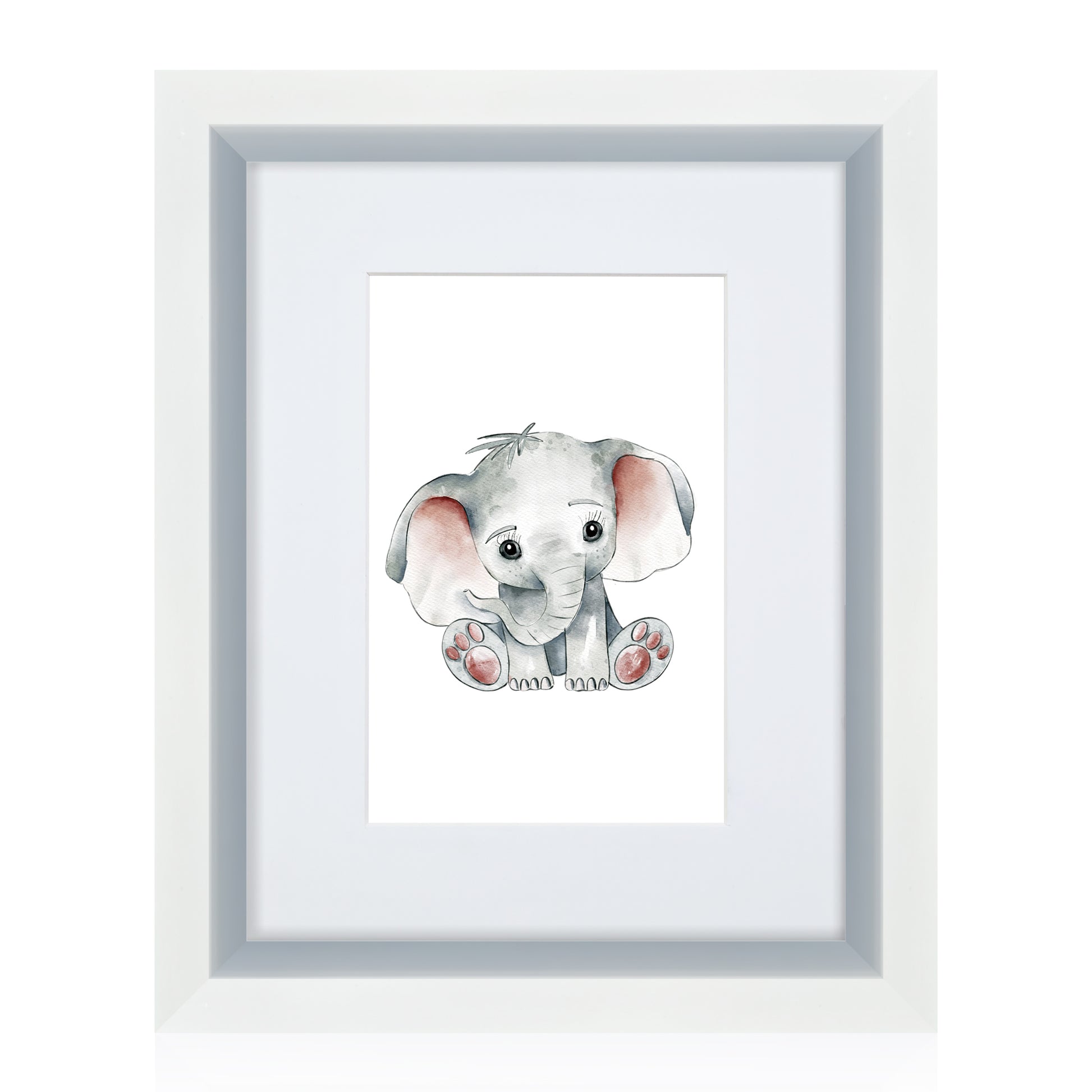Masdun Metallica A4/Certificate Photo Frame - White - Nursery