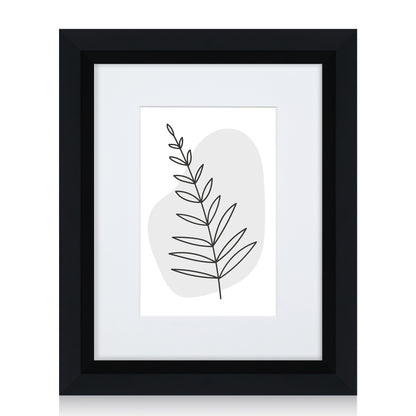 Masdun Metallica A4/Certificate Photo Frame - Black - Minimal