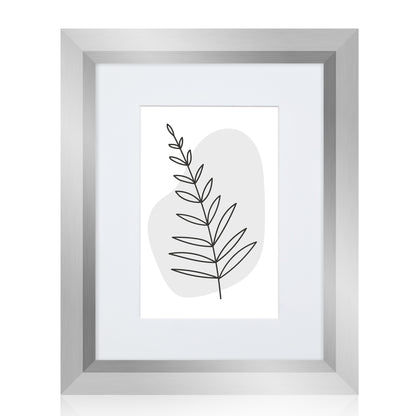 Masdun Metallica A5 Photo Frame - Silver - Minimal