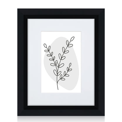 Masdun Metallica A3 Photo Frame - Black - Minimal