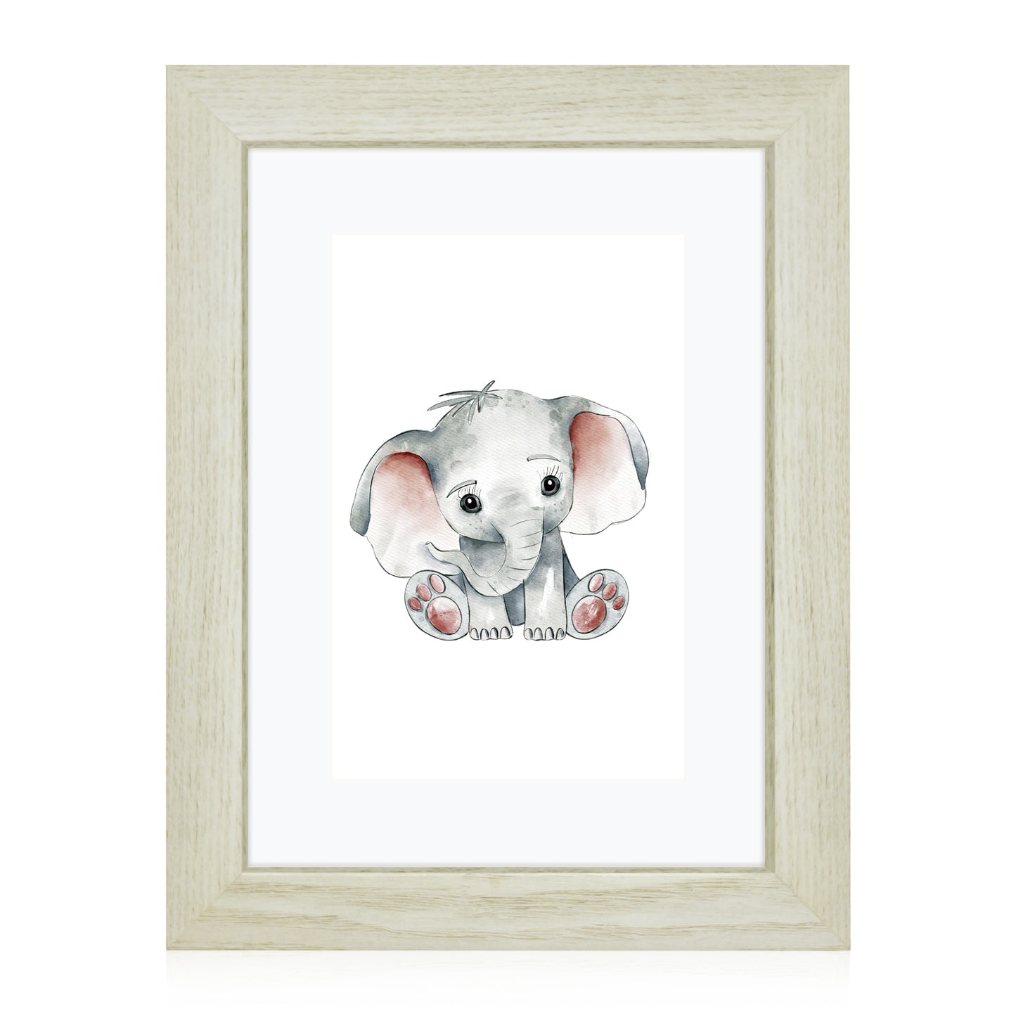 Masdun Modern A4/Certificate Photo Frame - White - Nursery
