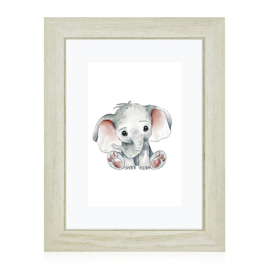 Masdun Modern A4/Certificate Photo Frame - White - Nursery
