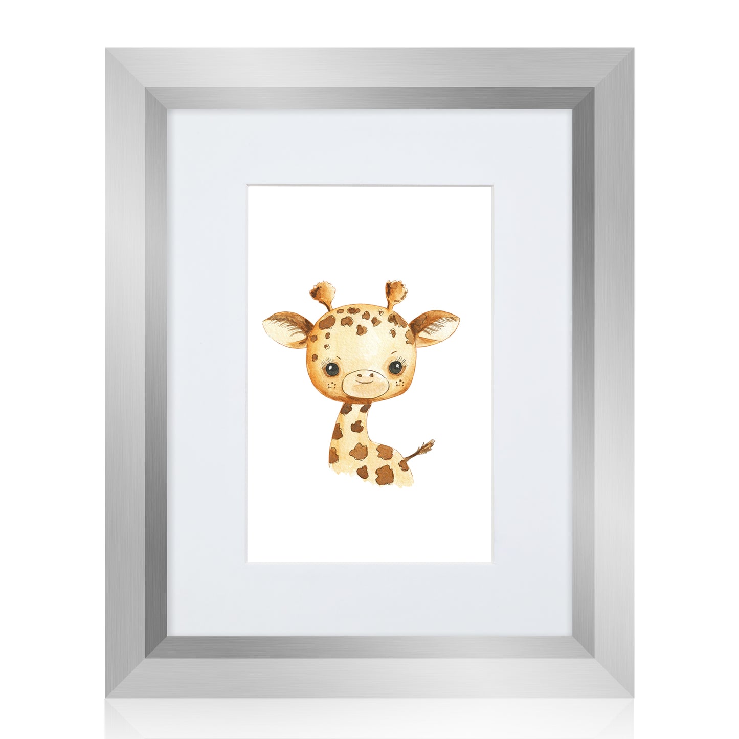 Masdun Metallica A4/Certificate Photo Frame - Silver - Nursery