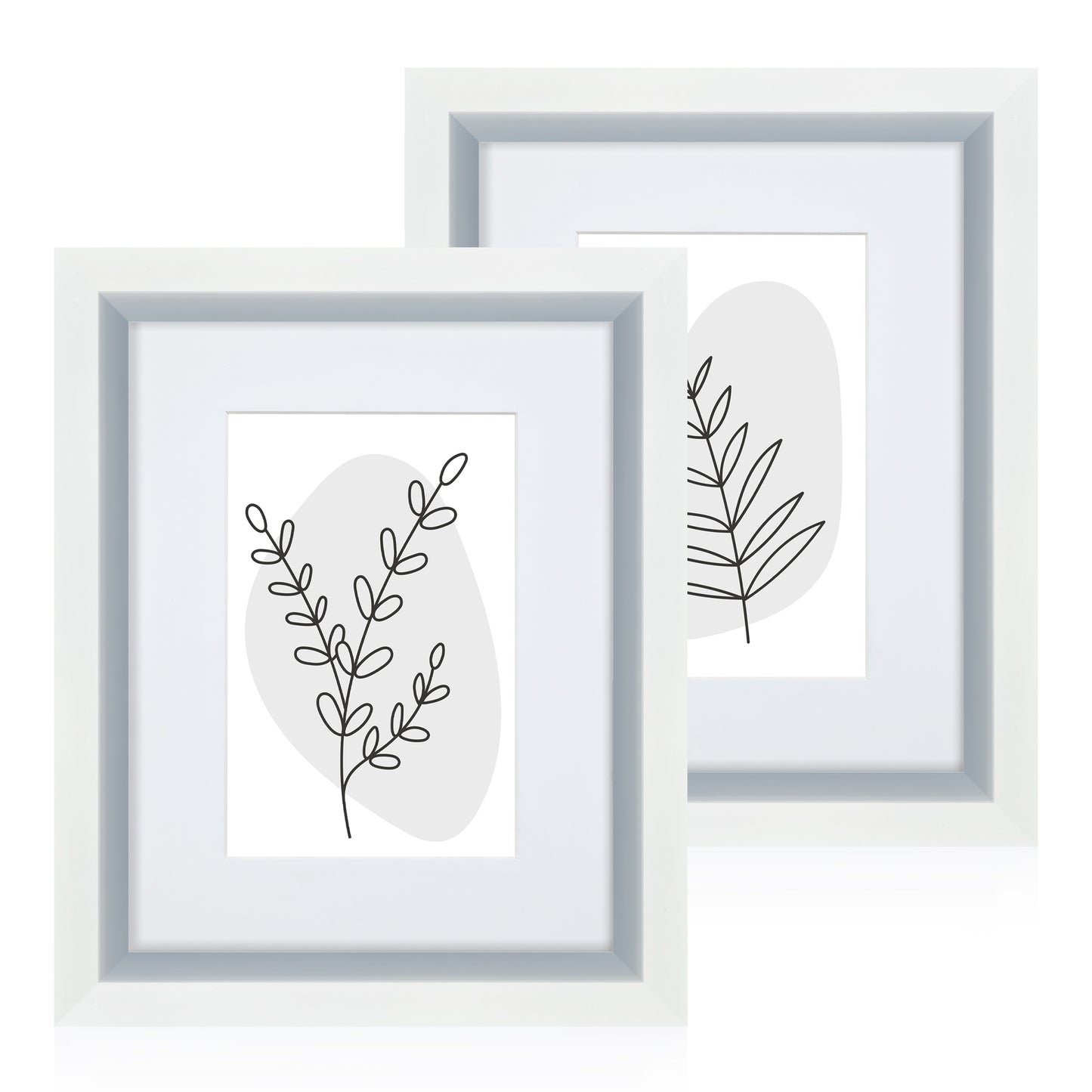 Masdun Metallica A4/Certificate Photo Frame - White - Minimal