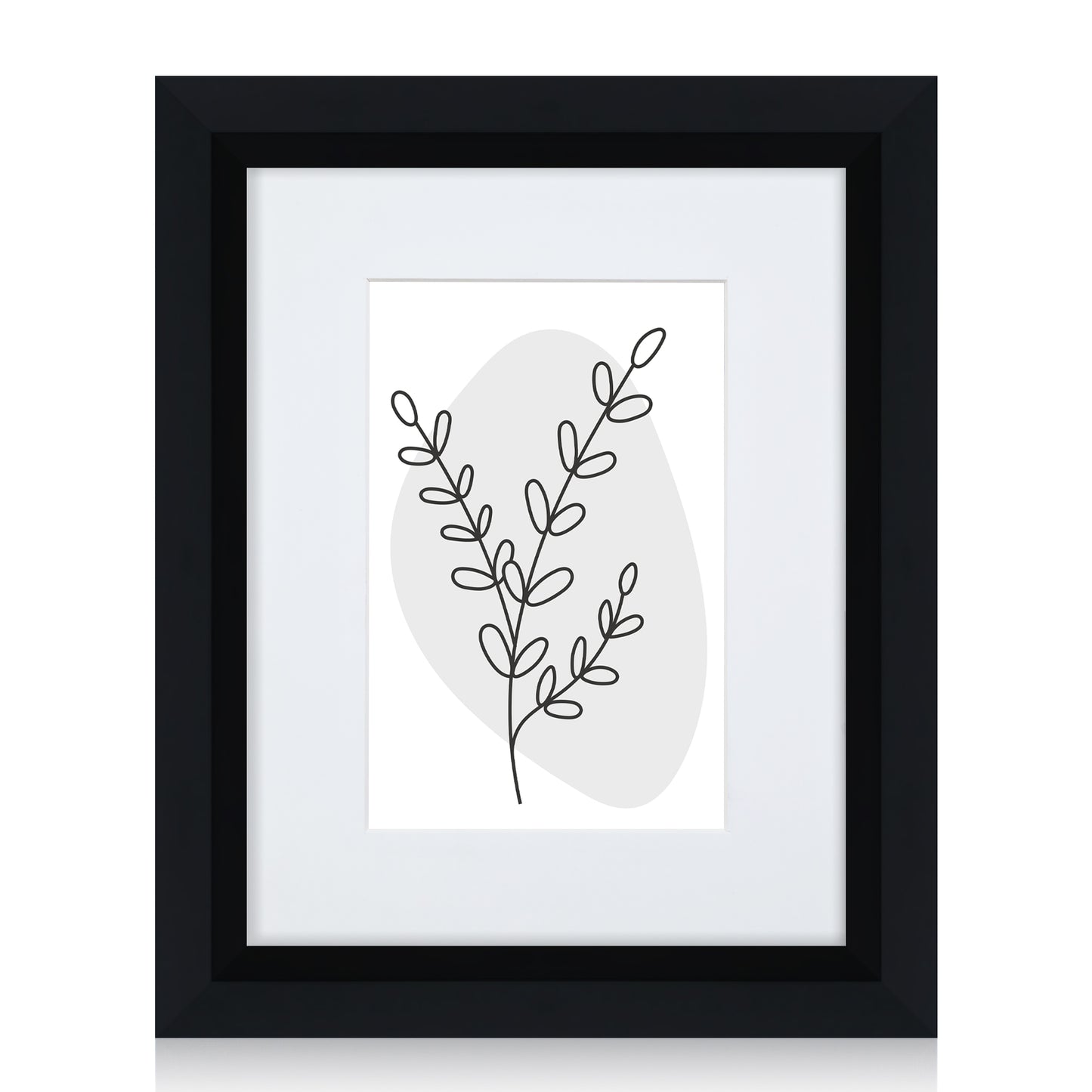 Masdun Metallica 50x70cm Photo Frame - Black - Minimal