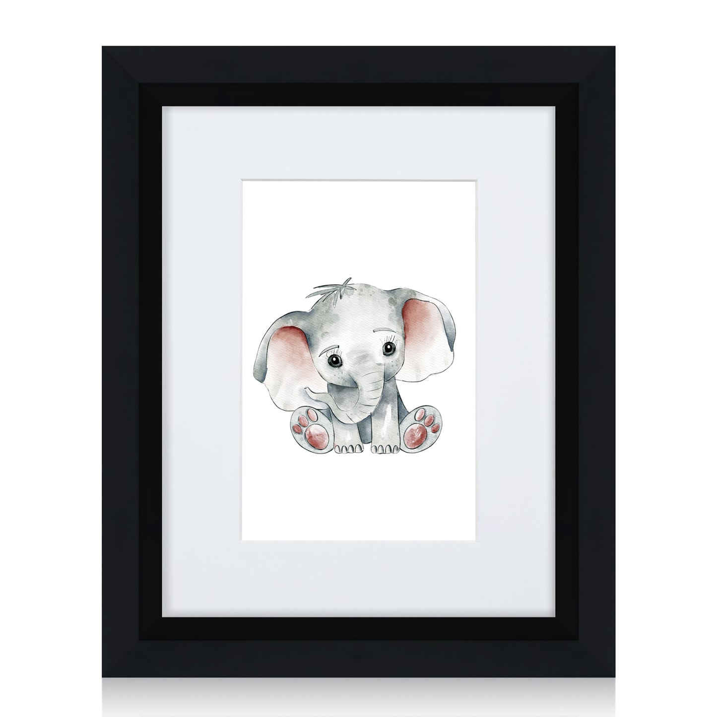 Masdun Metallica A4 Photo Frame - Black - Nursery