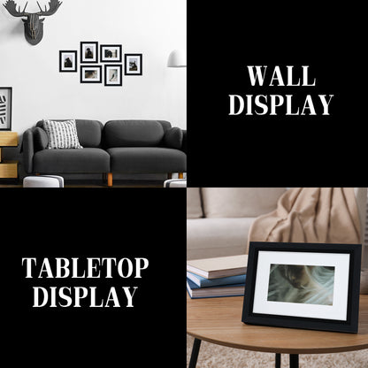 Masdun Metallica 50x70cm Photo Frame - Black - Nursery