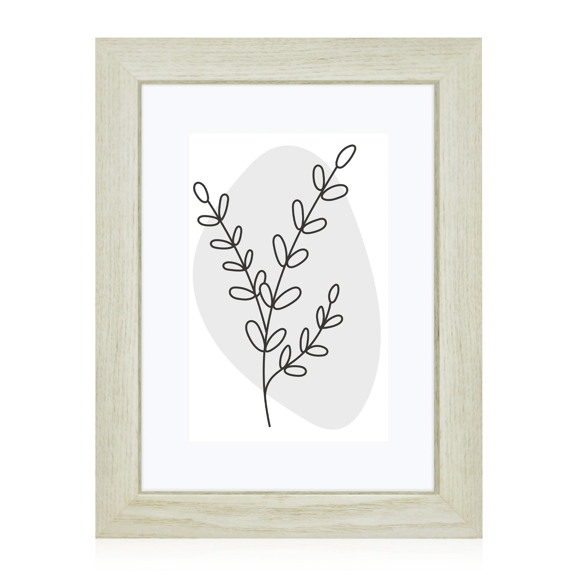Masdun Modern A4 Photo Frame - White - Minimal
