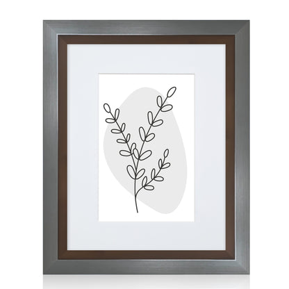 Masdun Metallica A4 Photo Frame - Steel - Minimal