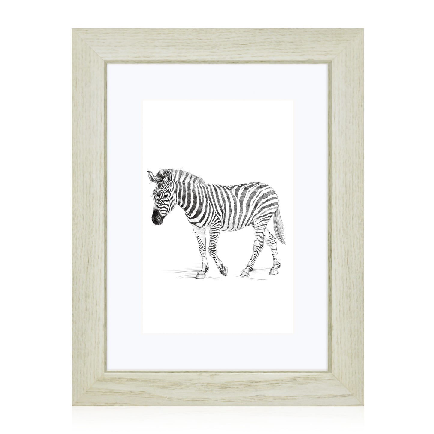 Masdun Modern A5 Photo Frame - White - Wildlife