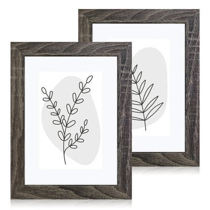 Masdun Modern A4/Certificate Photo Frame - Dark Grey - Minimal