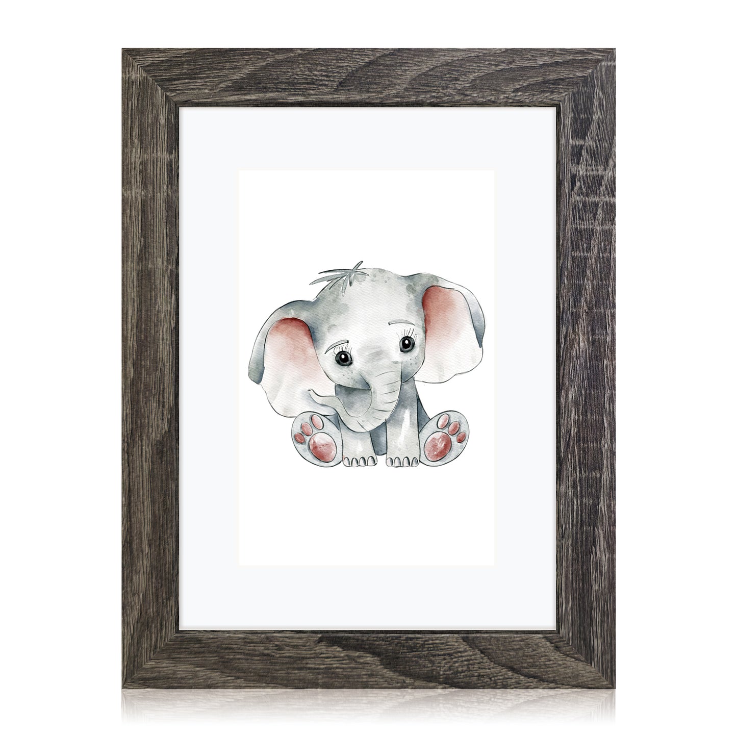 Masdun Modern 30x45cm Photo Frame - Dark Grey - Nursery