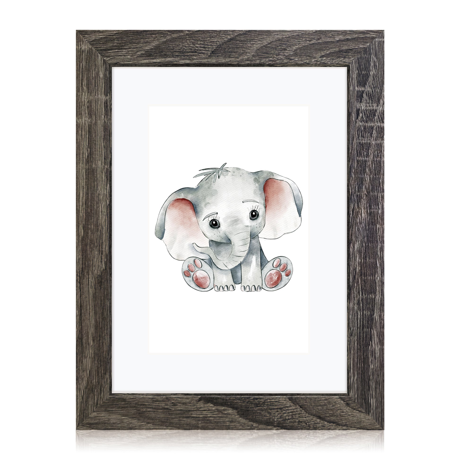 Masdun Modern 30x45cm Photo Frame - Dark Grey - Nursery
