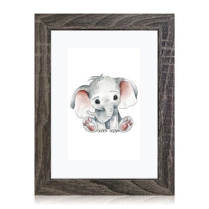 Masdun Modern 30x45cm Photo Frame - Dark Grey - Nursery