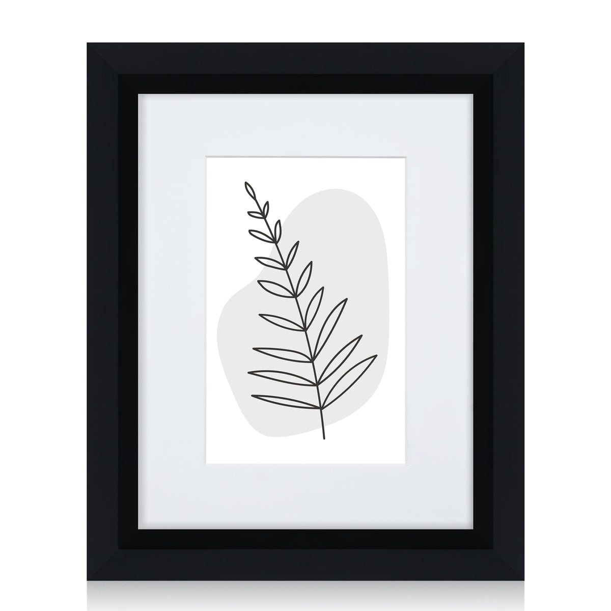 Masdun Metallica 50x70cm Photo Frame - Black - Minimal