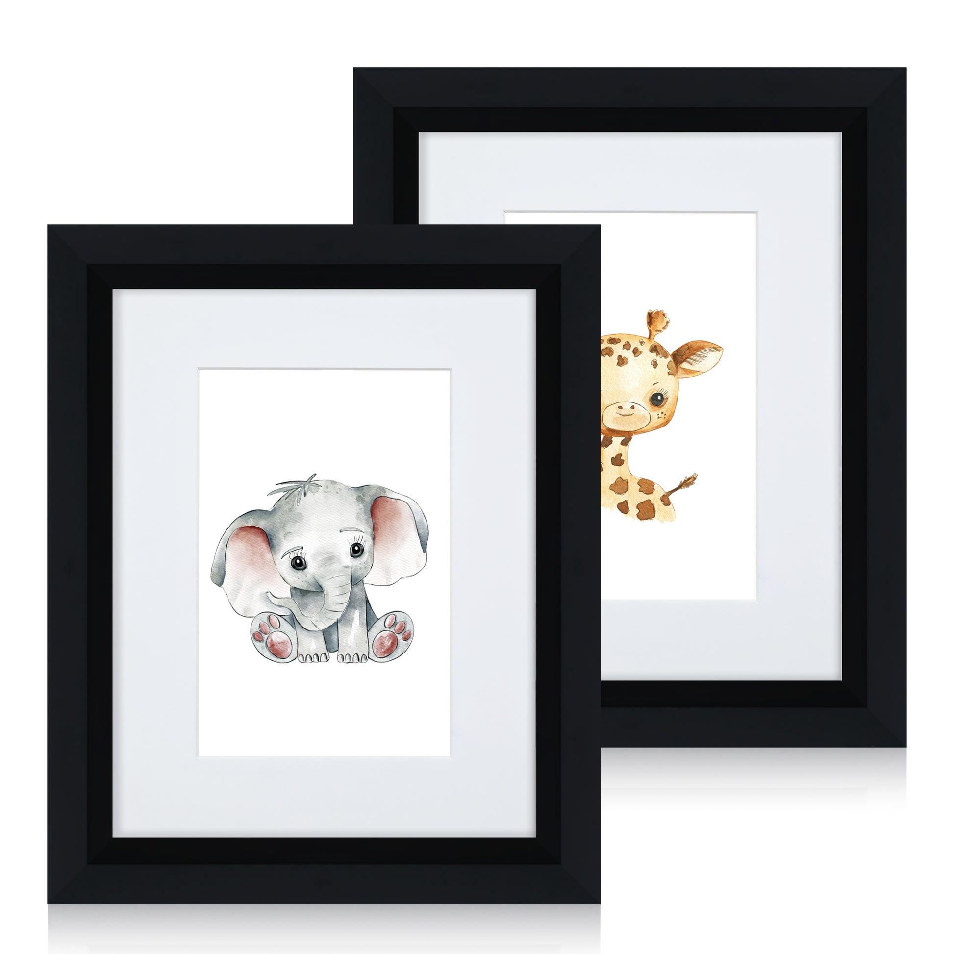 Masdun Metallica A3 Photo Frame - Black - Nursery