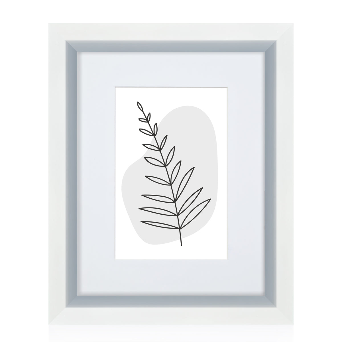Masdun Metallica A3 Photo Frame - White - Minimal