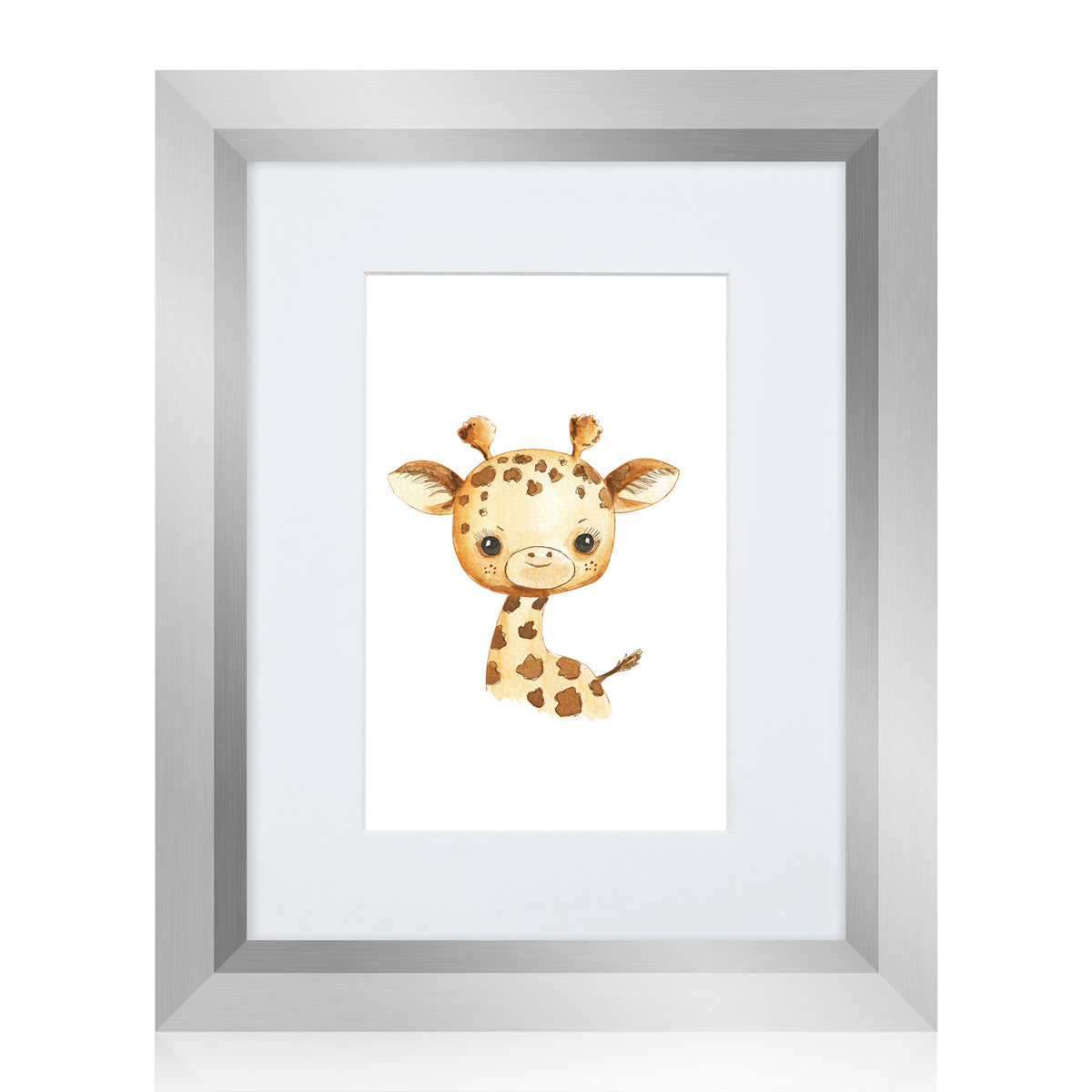 Masdun Metallica A3 Photo Frame - Silver - Nursery