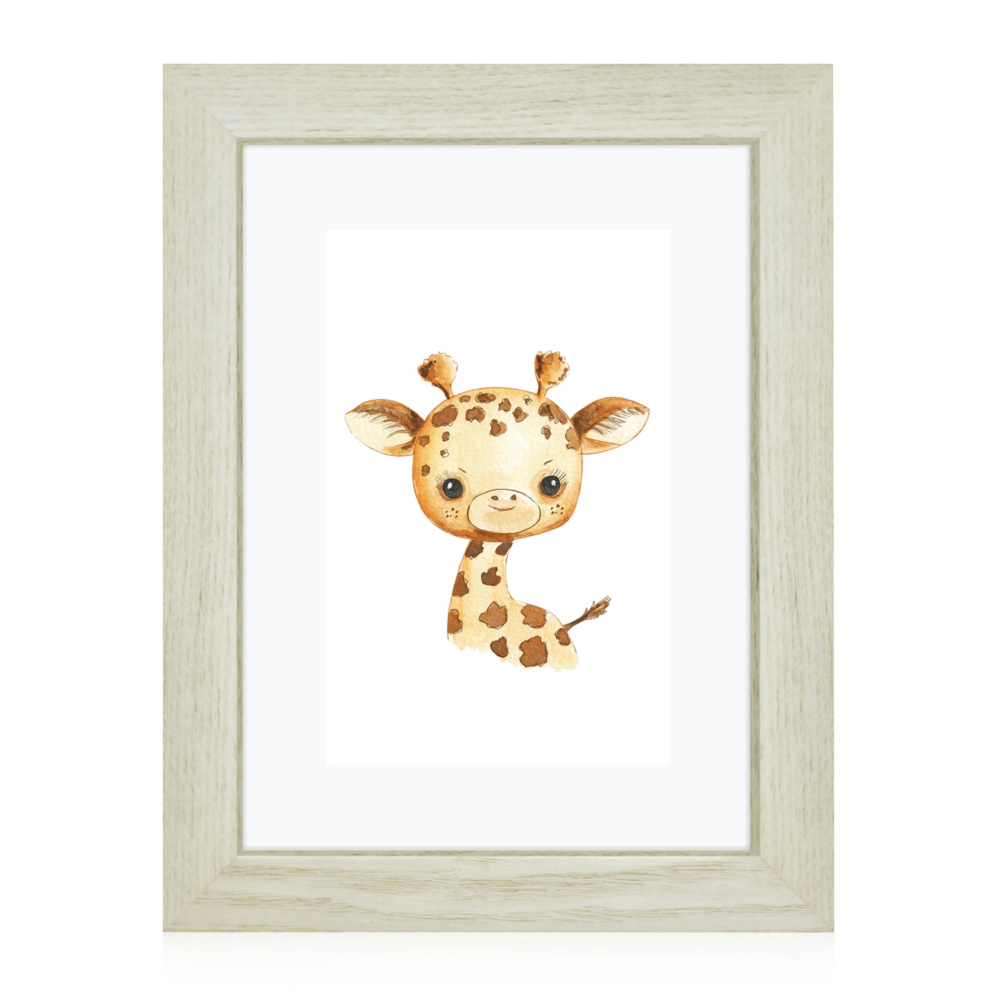 Masdun Modern 30x45cm Photo Frame - White - Nursery