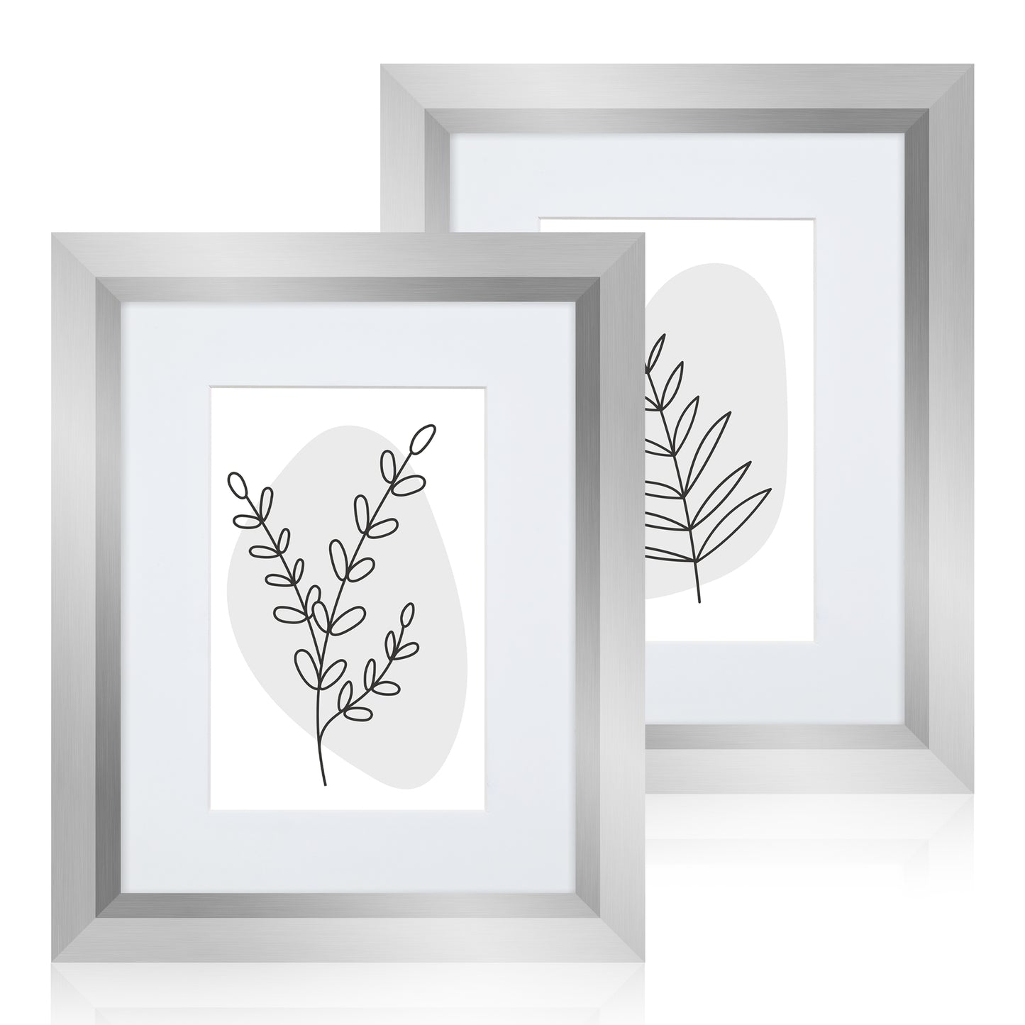 Masdun Metallica A3 Photo Frame - Silver - Minimal