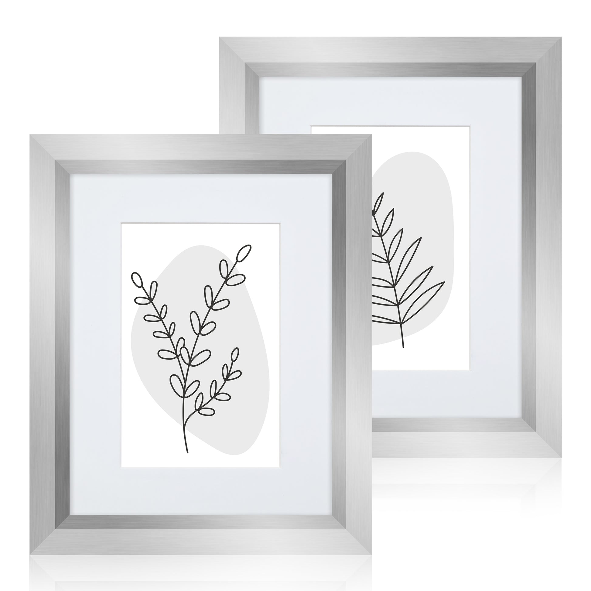 Masdun Metallica A3 Photo Frame - Silver - Minimal