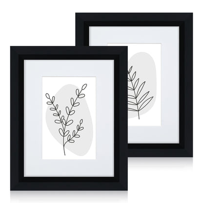 Masdun Metallica A3 Photo Frame - Black - Minimal