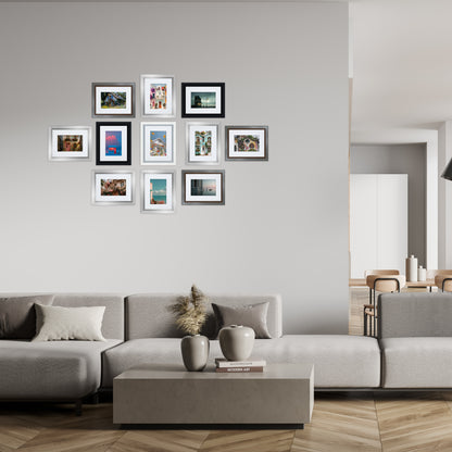 Masdun Metallica A3 Photo Frame - Silver - Minimal