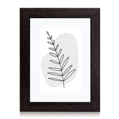 Masdun Modern 50x70cm Photo Frame - Dark Brown - Minimal