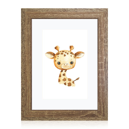 Masdun Modern A4/Certificate Photo Frame - Medium Brown - Nursery